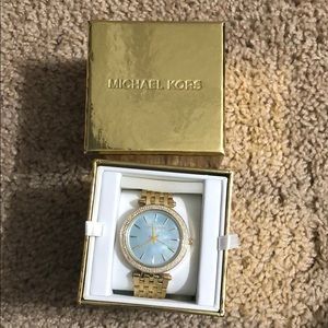 Gold Michael Kors watch